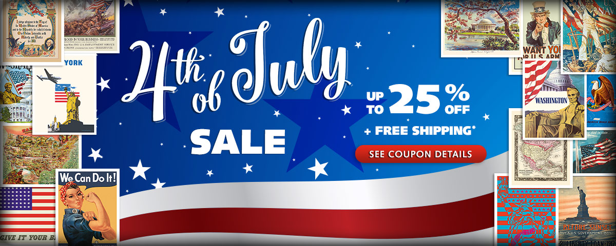 4th of July Sale - Up to 25% OFF!