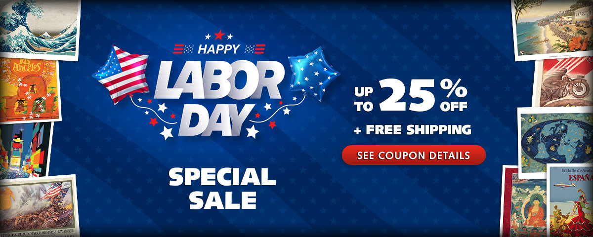 Labor Day Sale - Up to 25% OFF!