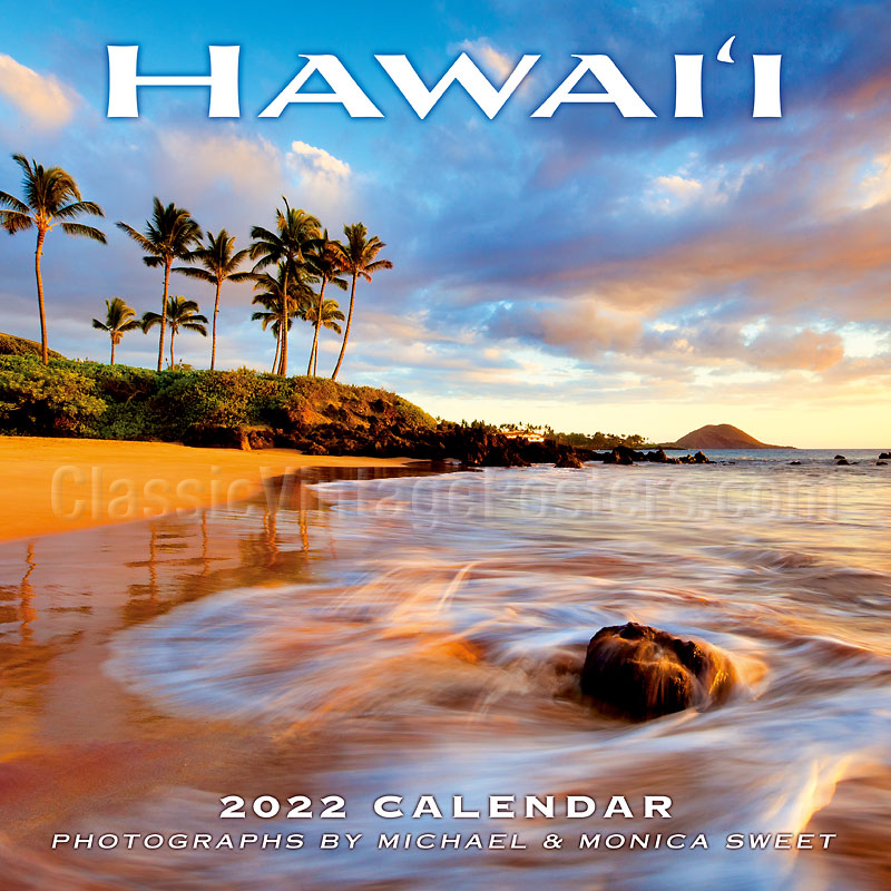 Hawaii Landscapes - 2022 Wall Calendar - Photographs by Michael