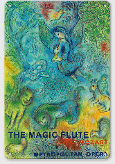 The Magic Flute - Mozart - Metropolitan Opera - Metal Sign Art