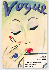 Fashion Magazine - November 15, 1933 - Metal Sign Art
